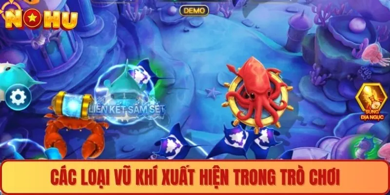 Các loại vũ khí chất lượng xuất hiện trong trò chơi